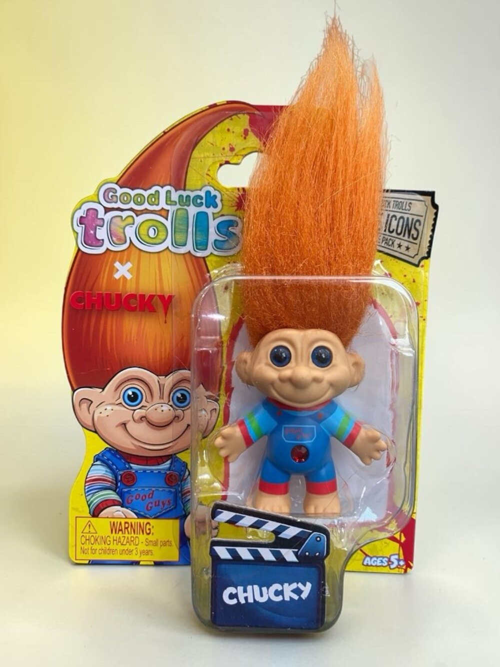 Good Luck Trolls Chucky Troll Iconic Monsters 2.25" Doll